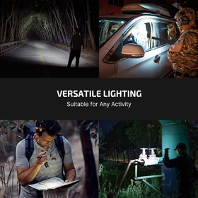 olight Warrior 3S compact profile fits camping and patrol gear