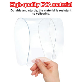 Olingo durable PVC rail deflector stays securely attached and reliable.