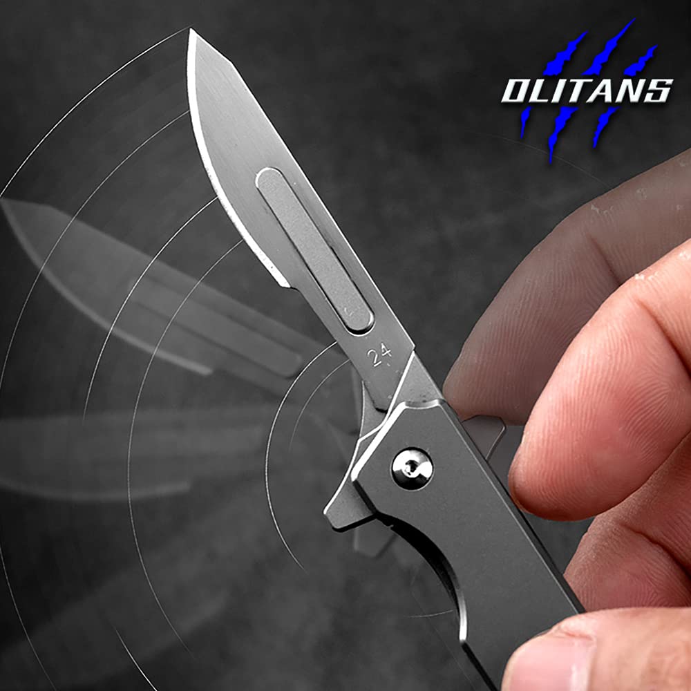 OLITANS T010 built-in lanyard hole for easy attachment