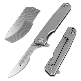 OLITANS T010 folding scalpel with titanium compact design for easy carry