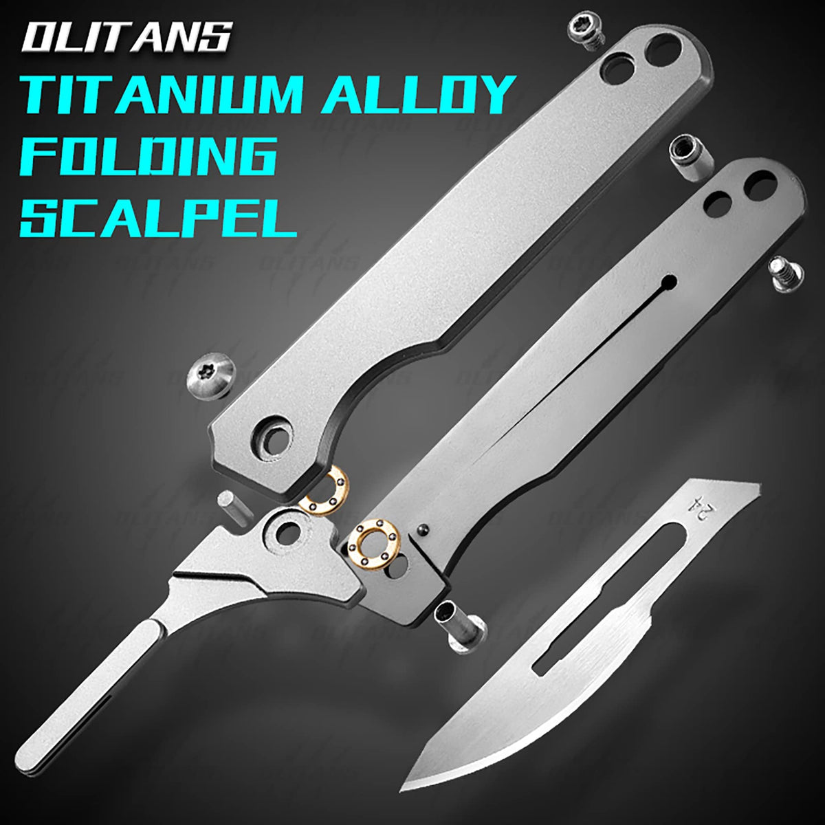 OLITANS T010 includes ten replaceable blades for quick tasks