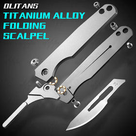 OLITANS T010 includes ten replaceable blades for quick tasks