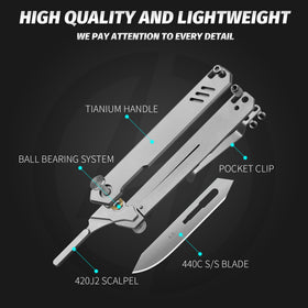 OLITANS T029 60-stainless-steel blade with clip-point for versatile tasks.