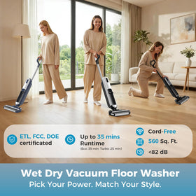 OLIXIS dual-edge cleaning for thorough corners and edges.