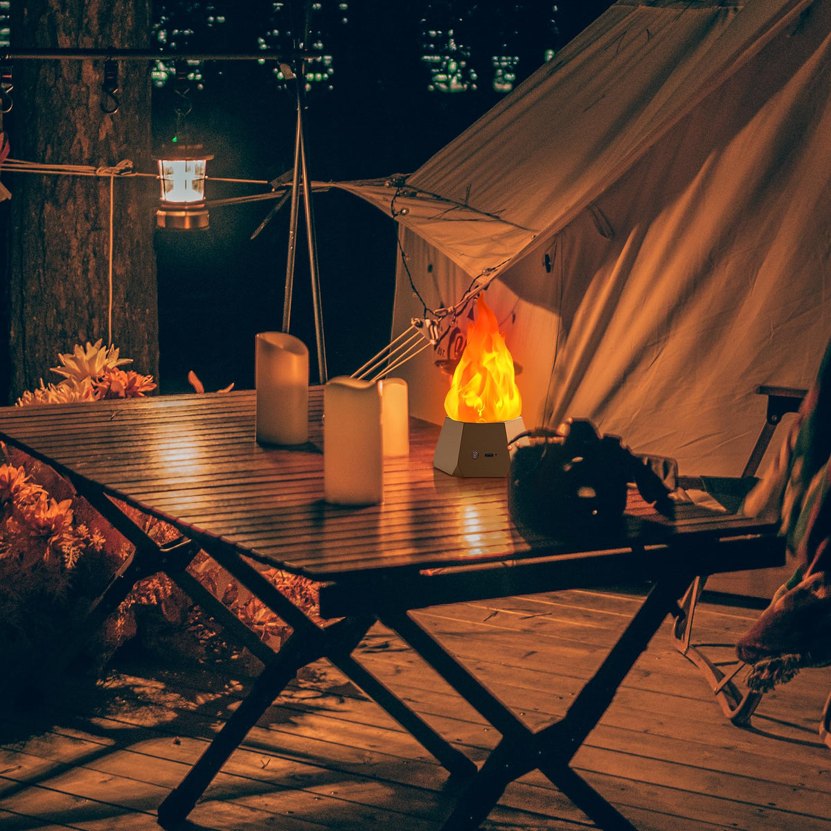 Ollcuz outdoor-camping-night-ambient lamp for camping trips and late-night activities