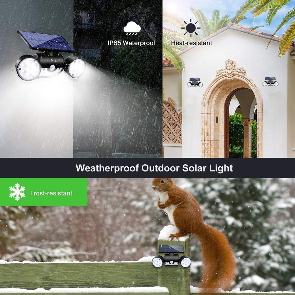 Ollivage 360-degree rotatable heads cover multiple angles.