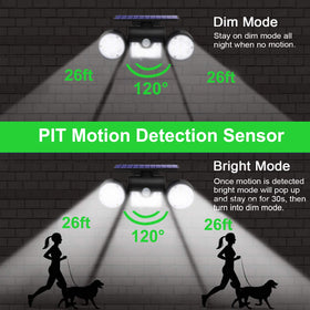 Ollivage motion sensor boosts brightness when movement is detected.
