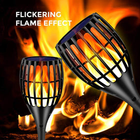 Ollivage solar torch runs on sun, reducing energy needs.