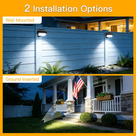 Ollny durable ABS shell withstands outdoor temperature extremes.