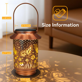 Ollny gift-ready solar butterfly lantern ideal for mom or grandma.