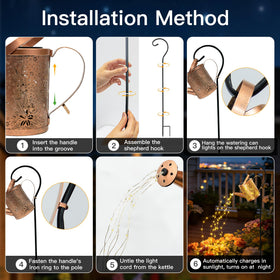 Ollny solar charging powers illumination automatically without wiring.
