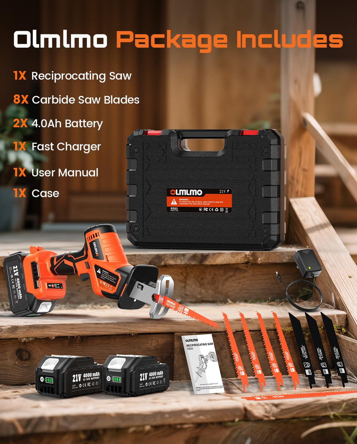 Olmlmo cutting across PVC, wood, and metal with reliable results