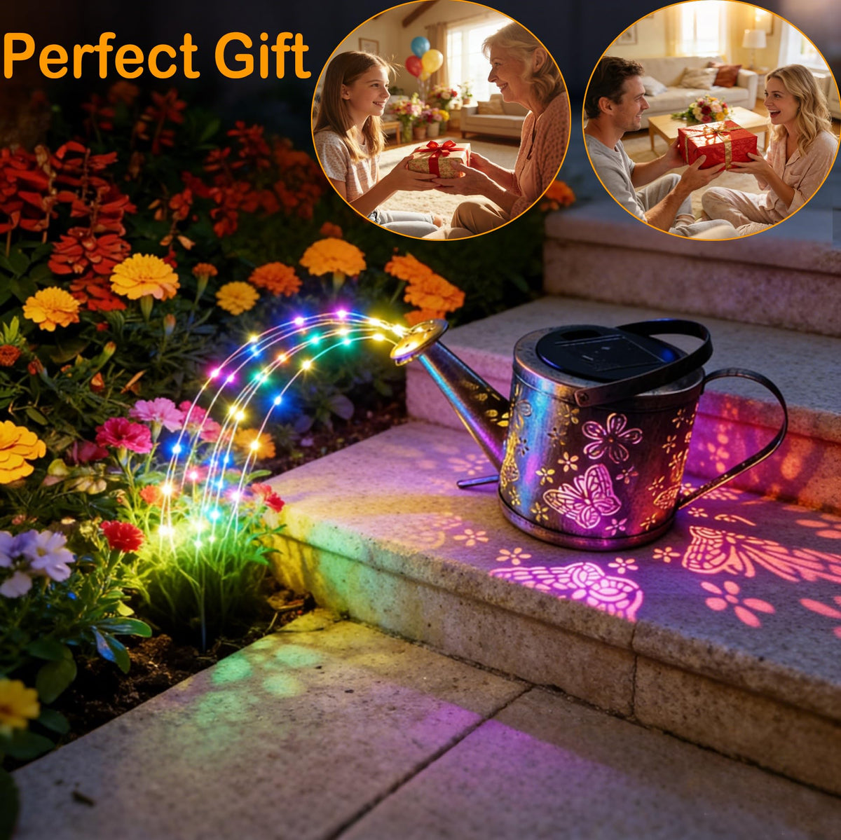 Olubfdh IP65 waterproof outdoor lantern withstands rain and snow