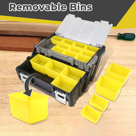 Olympia Tools aluminum handles and metal locks enhance durability for transport