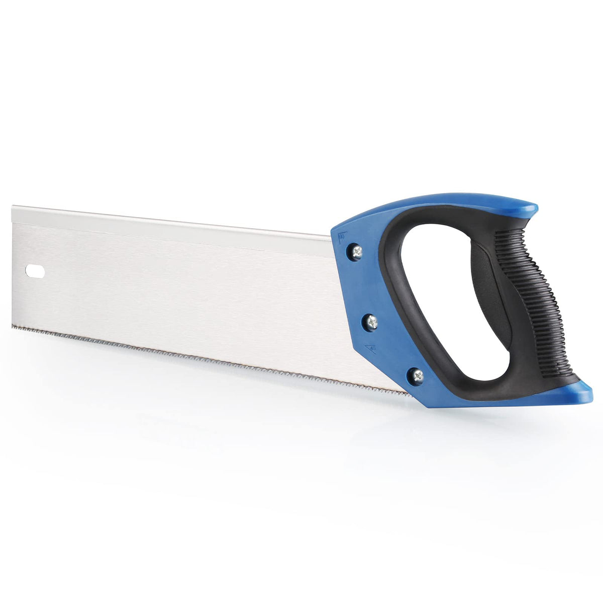 Olympia Tools backsaw inside mitre box ready for use