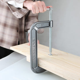 Olympia Tools C-Clamp ergonomic design supports comfortable extended use.