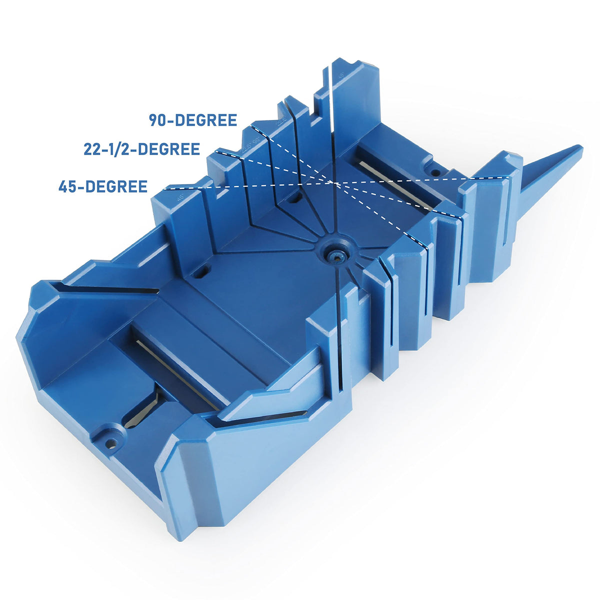 Olympia Tools mitre box 45-degree slot for clean joints
