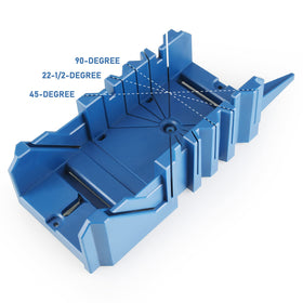 Olympia Tools mitre box 45-degree slot for clean joints