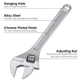 Olympia Tools precision-machined jaws ensure smooth, accurate adjustments