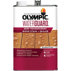 OLYMPIC WaterGuard UV defense protects wood from sun damage