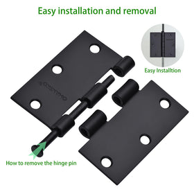 OMANSKO matte black finish complements modern interiors for doors and cabinets.