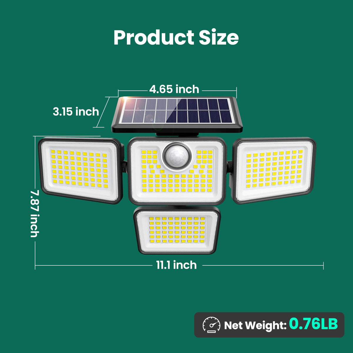 omibee remote control solar light for convenient outdoor lighting adjustments