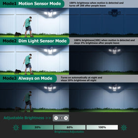 omibee two-pack solar lights cover larger outdoor spaces efficiently