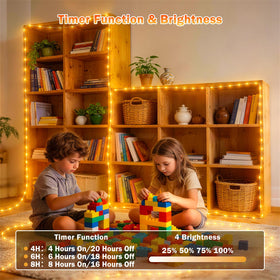OMIKA dimmable colors offer customized mood lighting for gatherings.