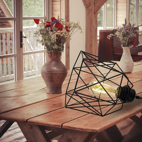 OmiSun pendant with E26 socket compatibility and 60W max bulb option.