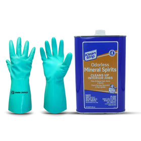 OMNI DEPOT Klean Strip odorless mineral spirits bottle for indoor thinning use