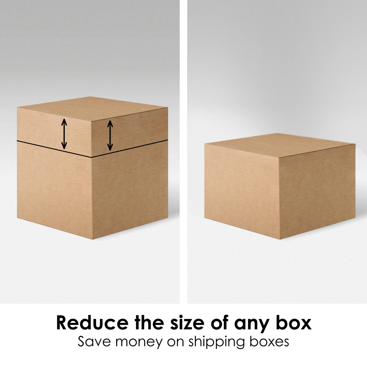 OMNI Factory 2-in-1 sizer is simple to use for quick resizing.