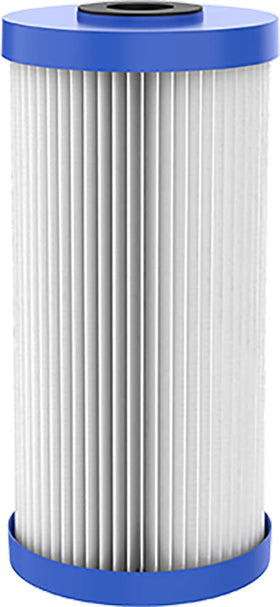 OMNIFilter RS6 pleated media design delivers higher dirt-holding capacity and longer life.