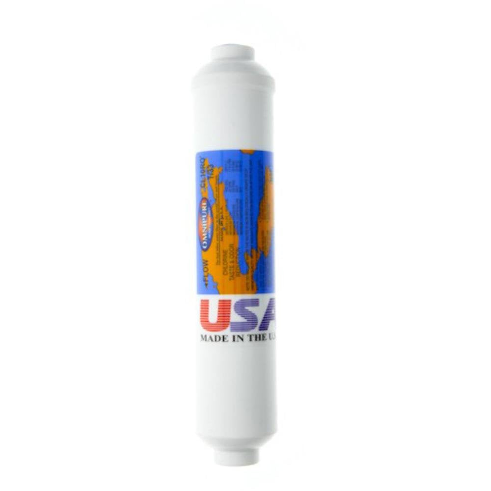 Omnipure CL10ROT33-B 10-inch inline filter for clean-tasting water under sinks