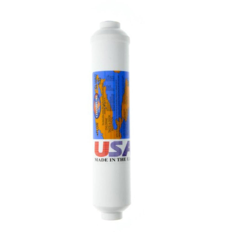 Omnipure CL10ROT33-B 10-inch inline filter for clean-tasting water under sinks
