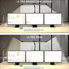 Omorepa 47-4in wide light bar delivers uniform coverage across your workspace.