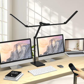 Omorepa desk lamp base provides stable support for all-day home office lighting.