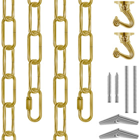 Omytie 12ft hanging chain in brass finish ready for ceiling suspension