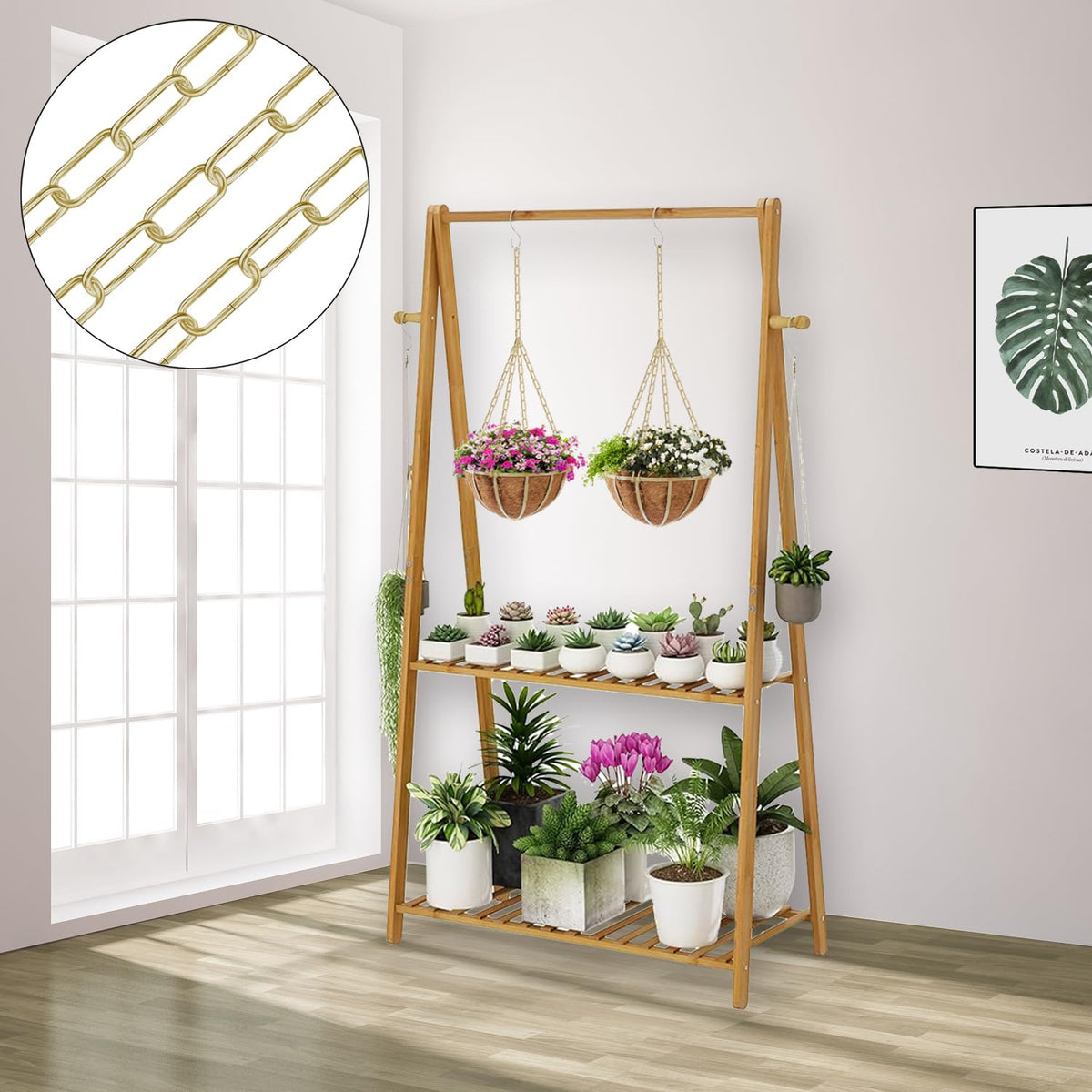 Omytie adjustable length design to tailor hanging height
