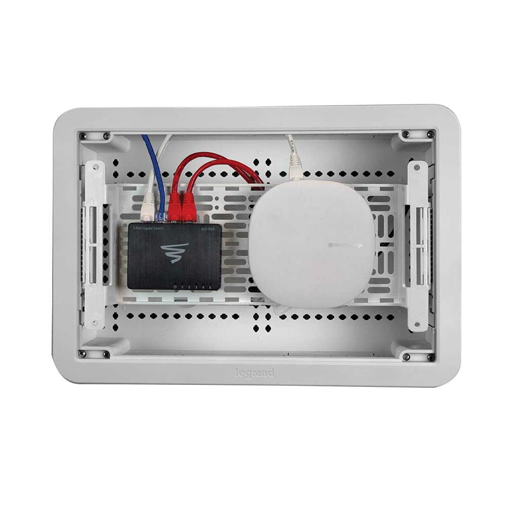 On-Q AC1050 durable ABS construction for enclosure life.