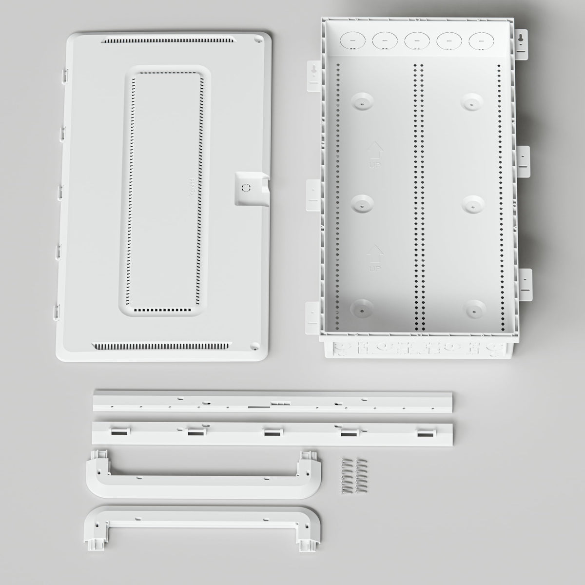 Trim ring and cable clips included for a clean finish.