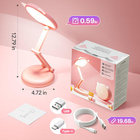 One Fire compact dorm desk lamp for small spaces.