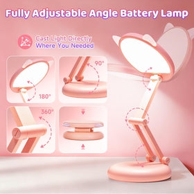 One Fire flicker-free LED desk lamp with eye-friendly lighting.