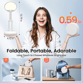 One Fire mini lamp portable light shows compact design for small spaces.