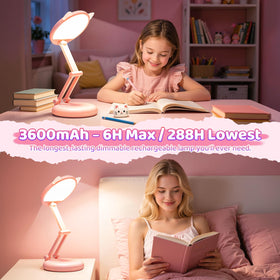 One Fire portable cordless lamp with built-in battery for on-the-go use.