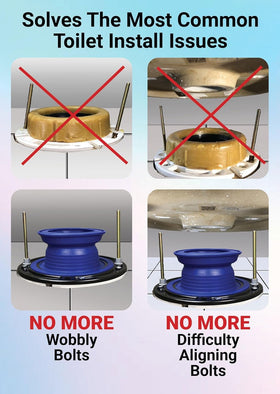 One-N-Done wax-free seal vs traditional wax seal comparison.