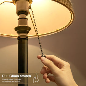 Oneach bedside lamp set of 2 on nightstand ready to use.