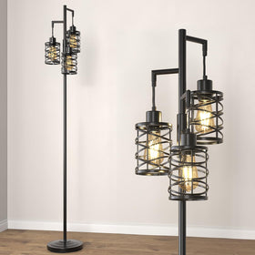 Oneach farmhouse corner lamp enhancing room ambience