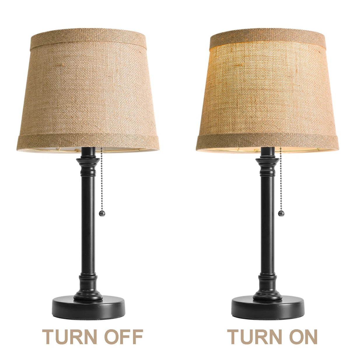 Oneach kids room friendly lamp offers safe soft illumination.