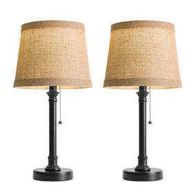 Oneach lamps set includes two stylish fixtures.
