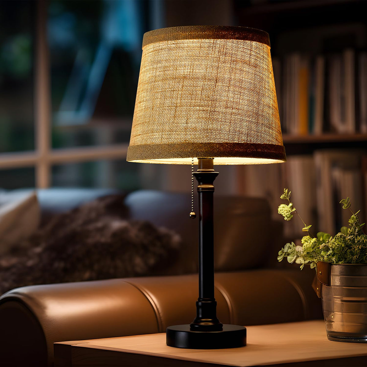 Oneach warm diffused light creates cozy evenings ambience.